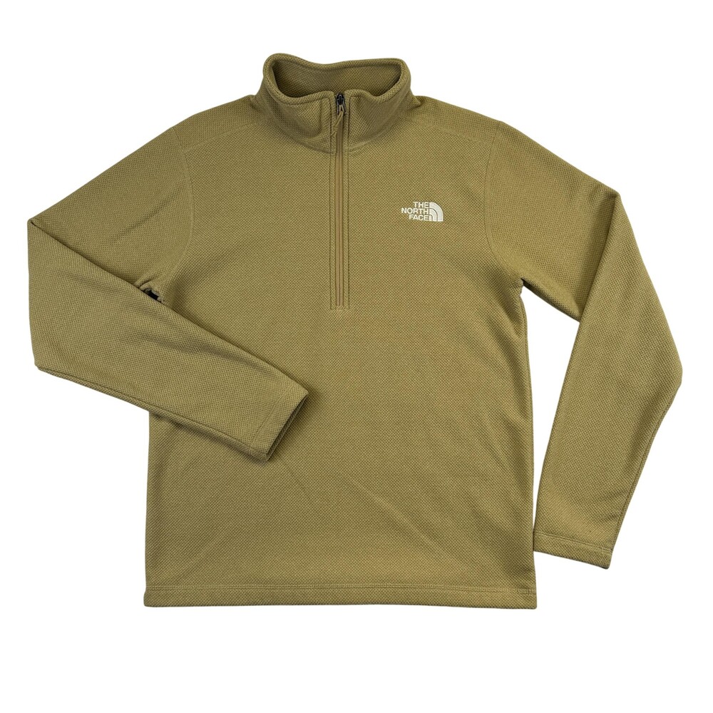 The North Face Pullover Mens Small Textured Cap Rock 1/4 Zip Mock Neck